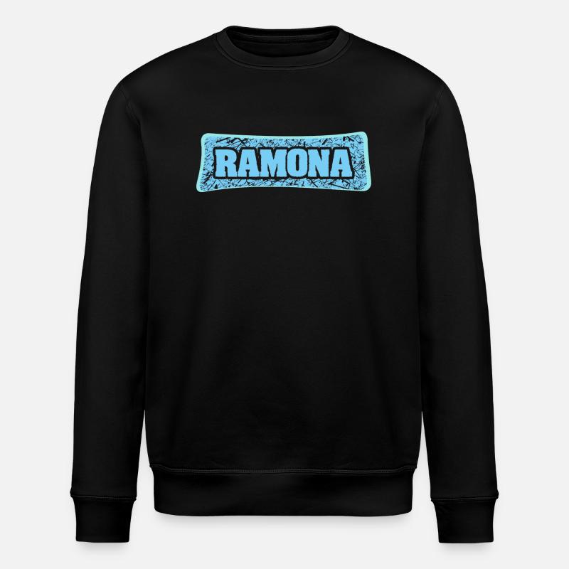 Ramona - Stanley/Stella ROLLER Unisex Organic Sweatshirt - black