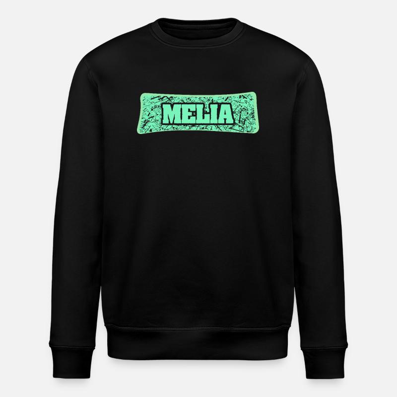 Cadeau pour Melia - Sweat bio ROLLER Stanley/Stella Unisexe - noir