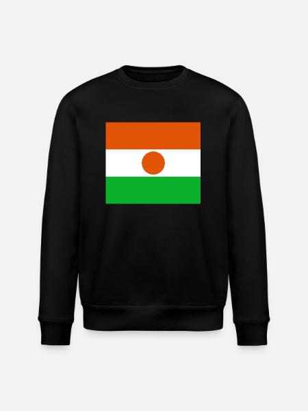 Niger - Stanley/Stella ROLLER Unisex Organic Sweatshirt - black