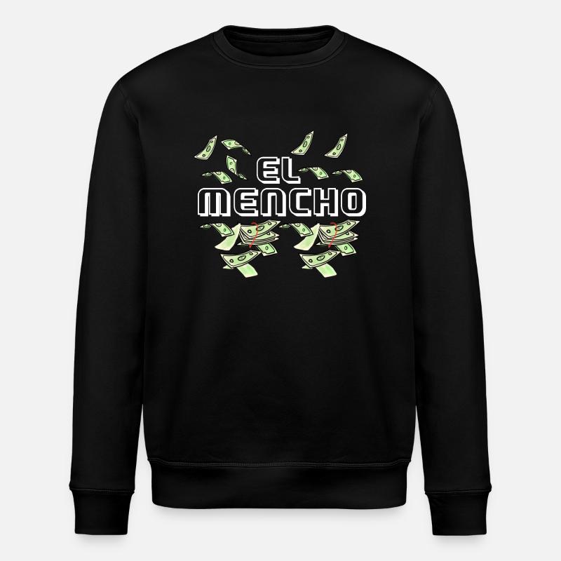 This el mencho - Stanley/Stella ROLLER Unisex Organic Sweatshirt - black