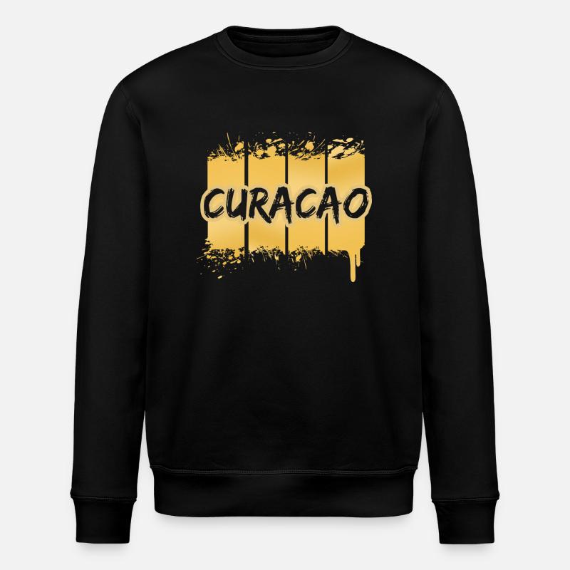 Curacao as Curacao - Stanley/Stella ROLLER Unisex Organic Sweatshirt - black