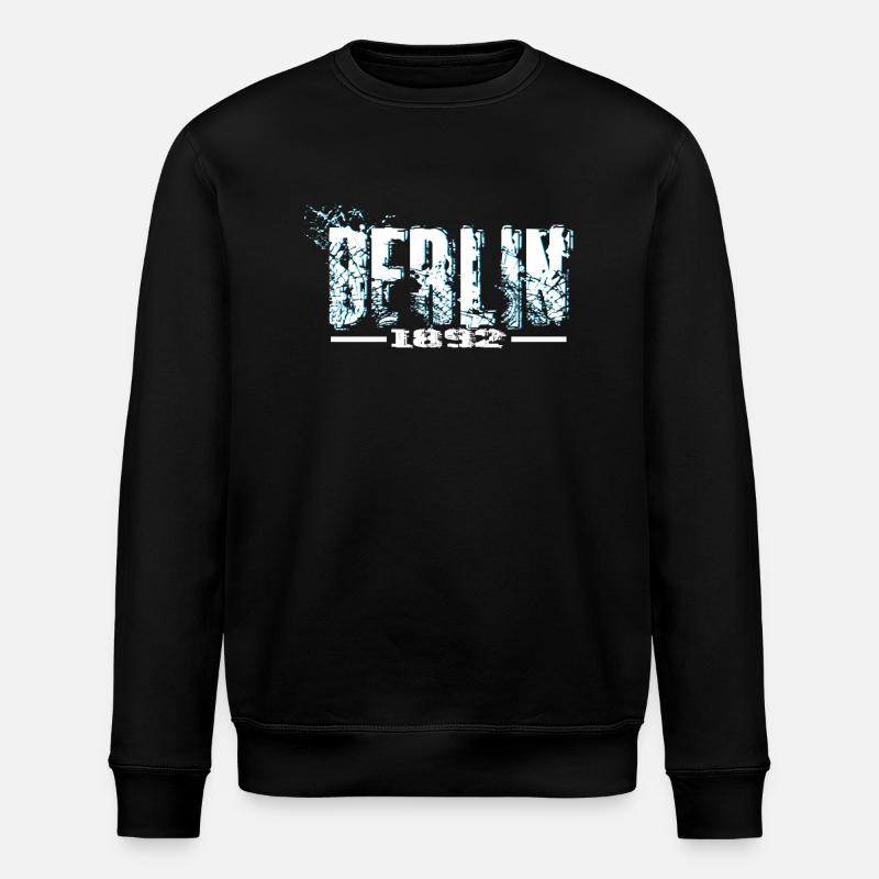 Berlin - Sweat bio ROLLER Stanley/Stella Unisexe - noir