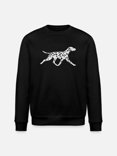 Dalmatiner - Stanley/Stella Unisex Bio-Sweatshirt ROLLER - Schwarz
