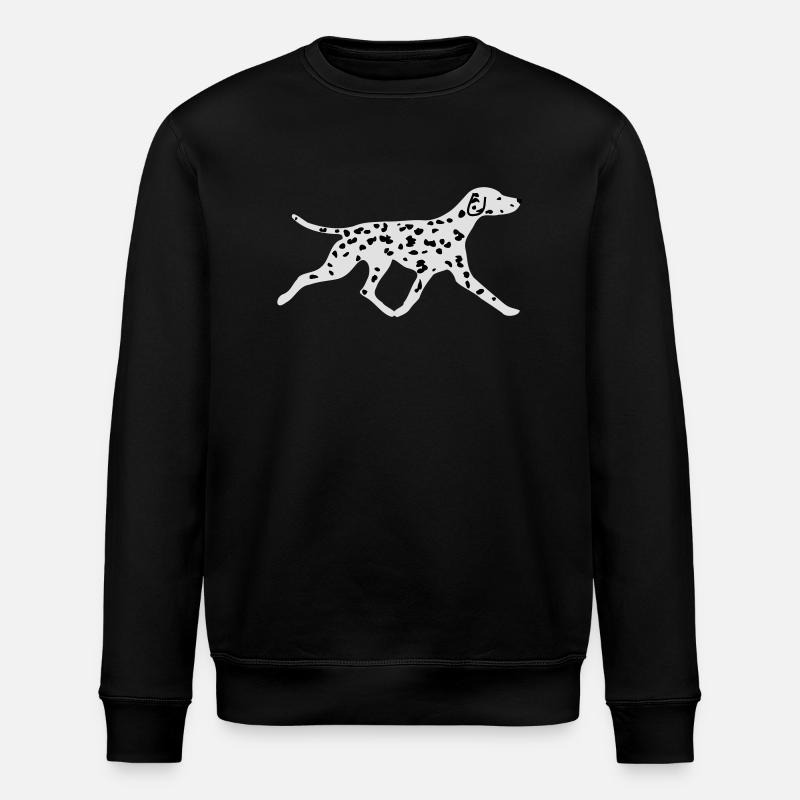 Dalmatiner - Stanley/Stella Unisex Bio-Sweatshirt ROLLER - Schwarz