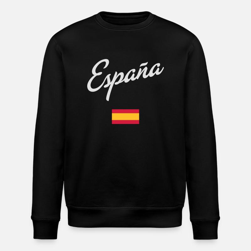 España - Sweat bio ROLLER Stanley/Stella Unisexe - noir