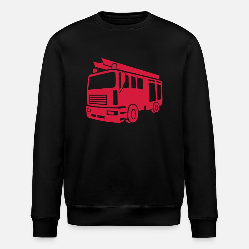 Pompiers - Sweat bio ROLLER Stanley/Stella Unisexe - noir
