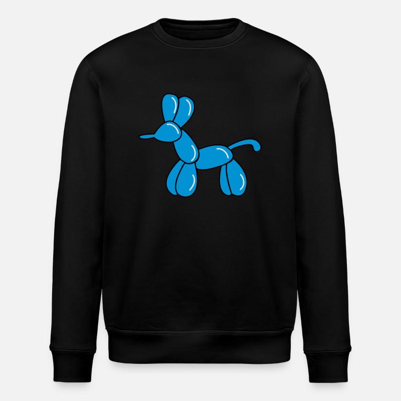 ballon_hund - Stanley/Stella Unisex Bio-Sweatshirt ROLLER - Schwarz