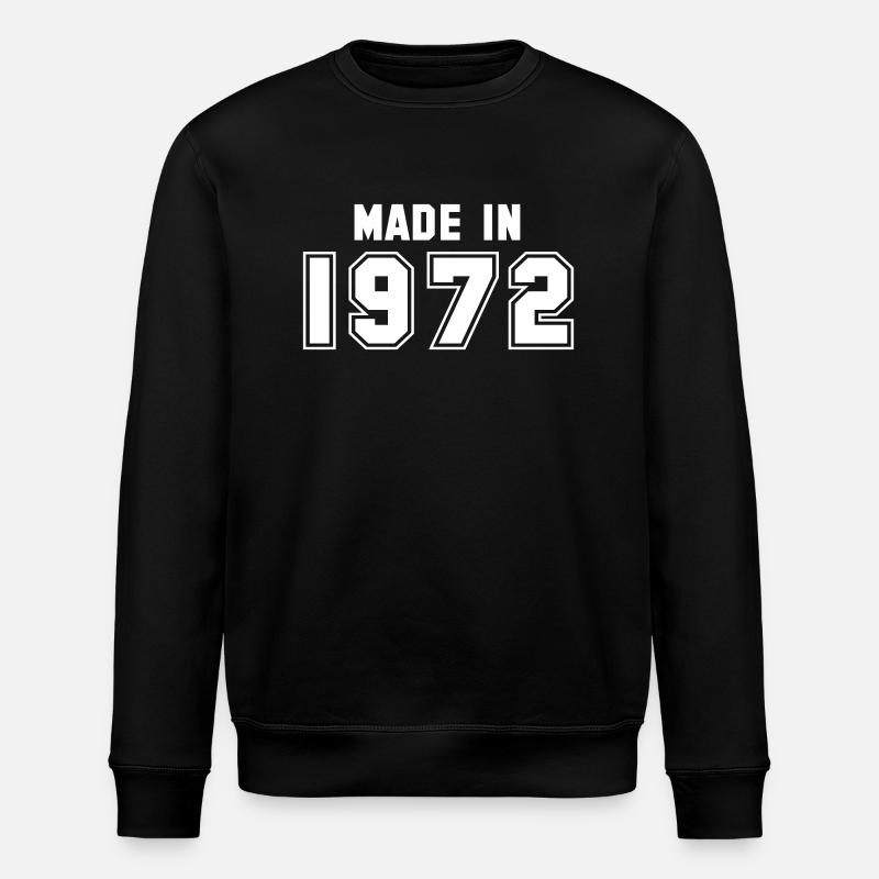 1972 - Stanley/Stella Unisex Bio-Sweatshirt ROLLER - Schwarz