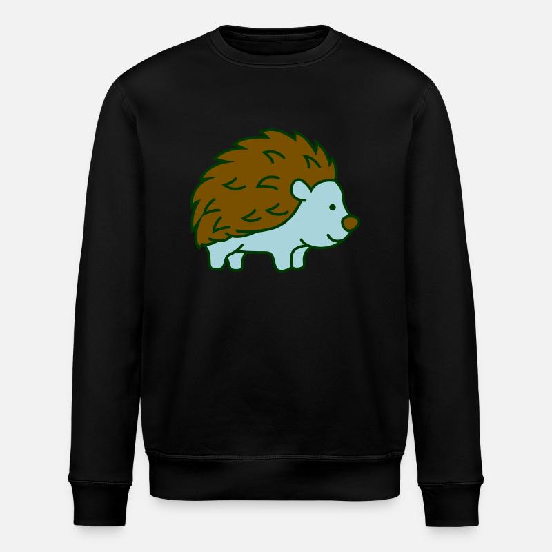 igel - Stanley/Stella Unisex Bio-Sweatshirt ROLLER - Schwarz