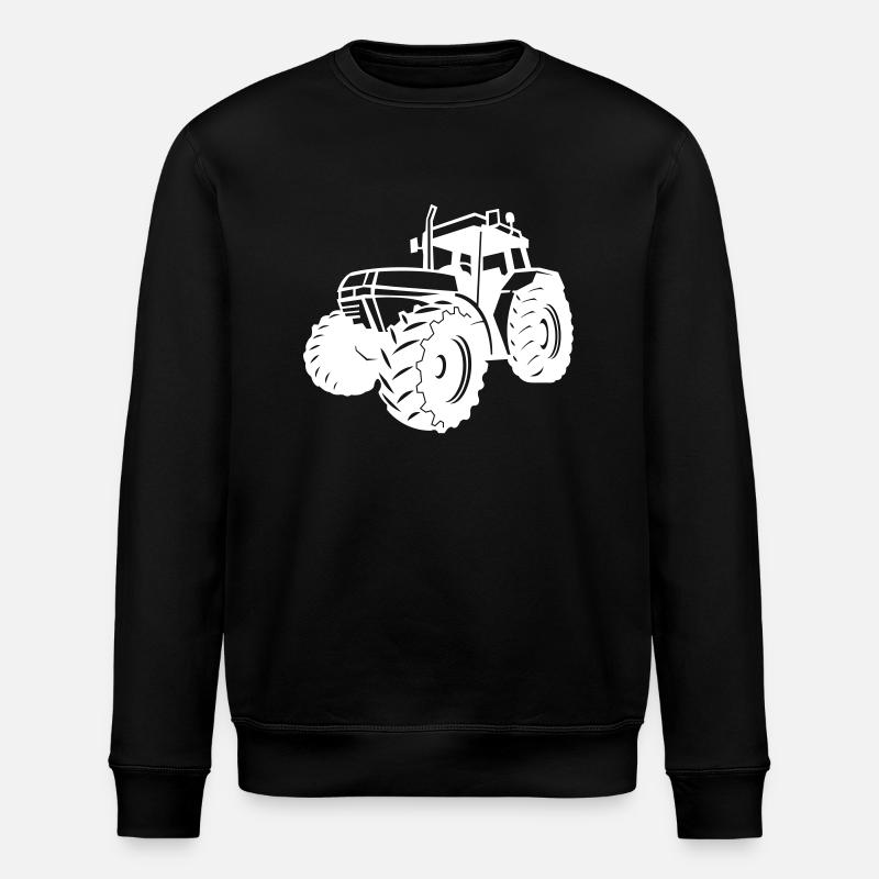 Tracteur 001 - Sweat bio ROLLER Stanley/Stella Unisexe - noir