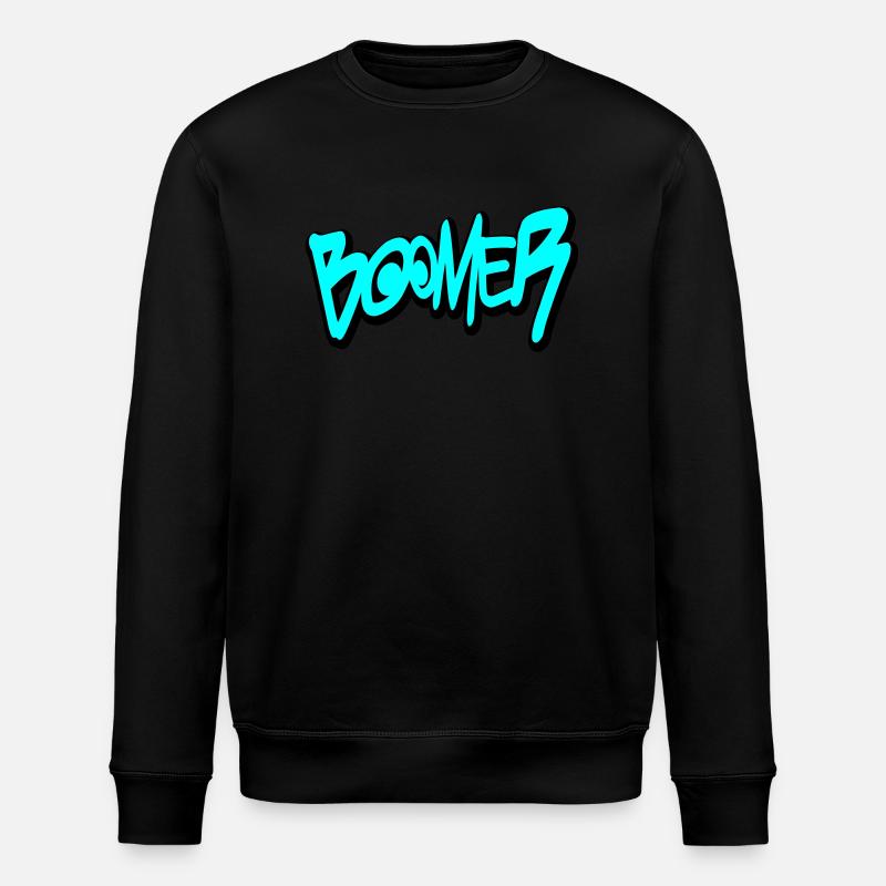 Boomer - Sweat bio ROLLER Stanley/Stella Unisexe - noir