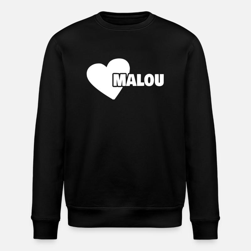 Malou - Stanley/Stella Unisex Bio-Sweatshirt ROLLER - Schwarz