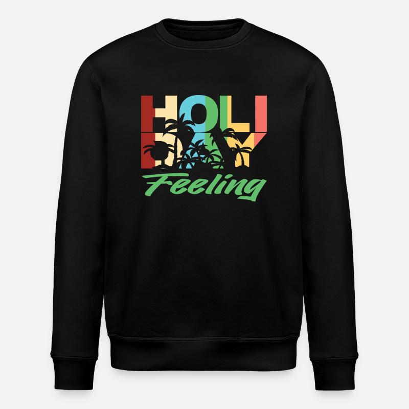 Holiday Feeling  - Stanley/Stella Unisex Bio-Sweatshirt ROLLER - Schwarz