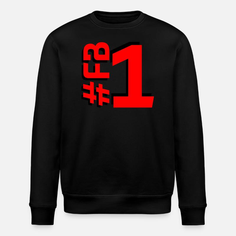 FB1 - Stanley/Stella ROLLER Unisex Organic Sweatshirt - black