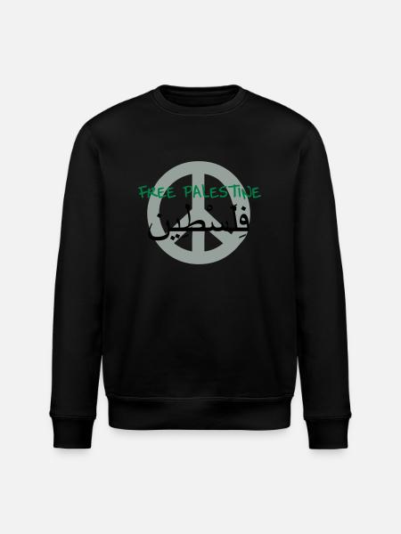 palestine - Sweat bio ROLLER Stanley/Stella Unisexe - noir
