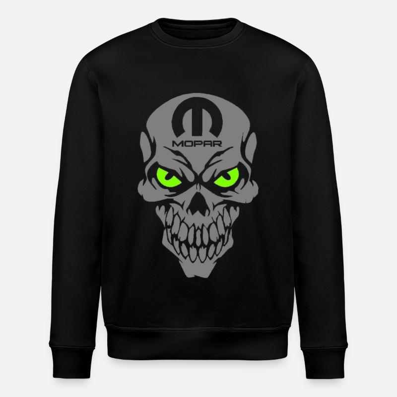 Mopar Skull - Stanley/Stella Unisex Bio-Sweatshirt ROLLER - Schwarz