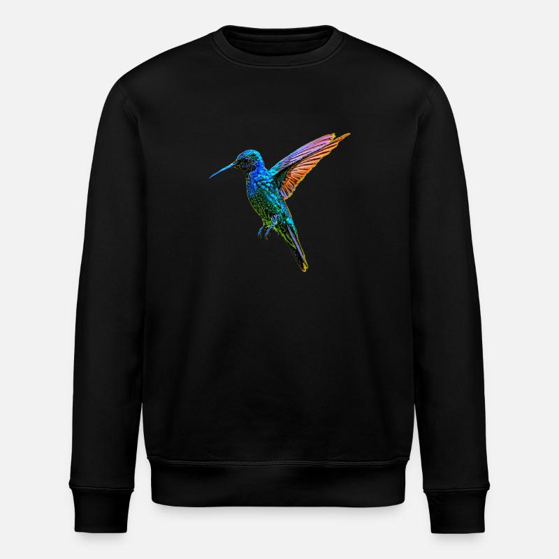 Kolibri - Stanley/Stella Unisex Bio-Sweatshirt ROLLER - Schwarz