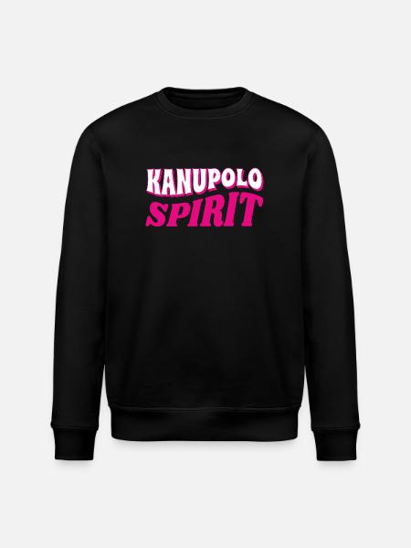 Kanupolo Spirit Slogan - Stanley/Stella Unisex Bio-Sweatshirt ROLLER - Schwarz