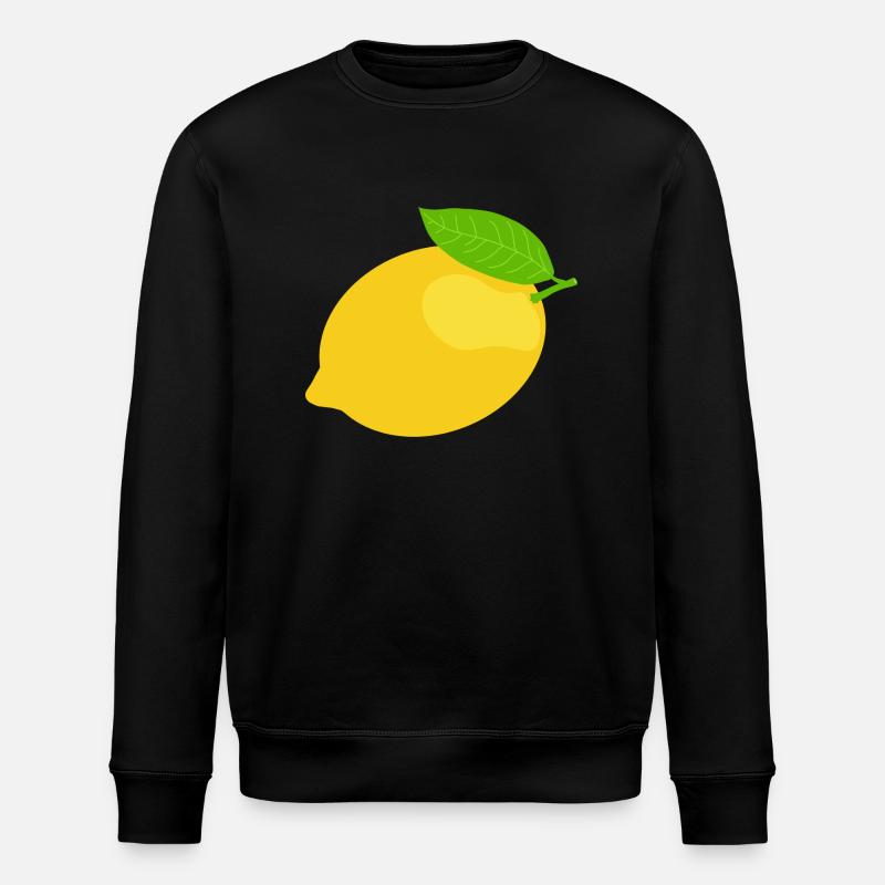 Zitrone - Stanley/Stella Unisex Bio-Sweatshirt ROLLER - Schwarz