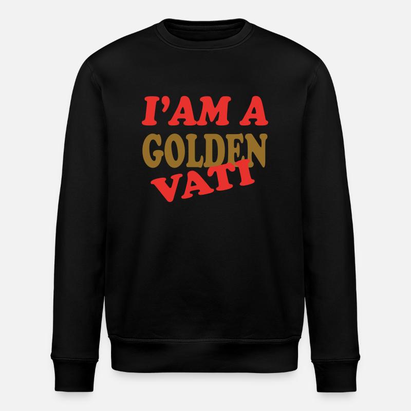 GOLDEN VATI - Sweat bio ROLLER Stanley/Stella Unisexe - noir