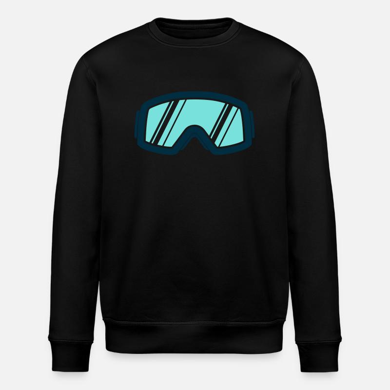 Ski goggles - Stanley/Stella ROLLER Unisex Organic Sweatshirt - black