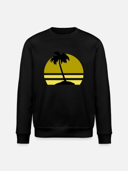 Palm Island - Stanley/Stella ROLLER Unisex Organic Sweatshirt - black