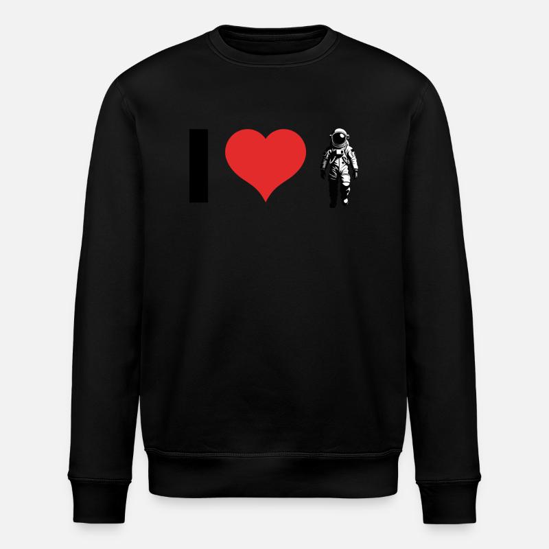 J’adore les astronautes - Sweat bio ROLLER Stanley/Stella Unisexe - noir