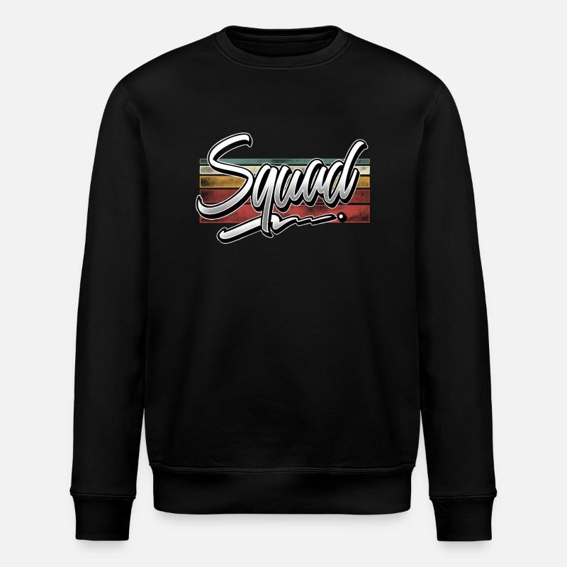 Squad - Stanley/Stella ROLLER Unisex Organic Sweatshirt - black