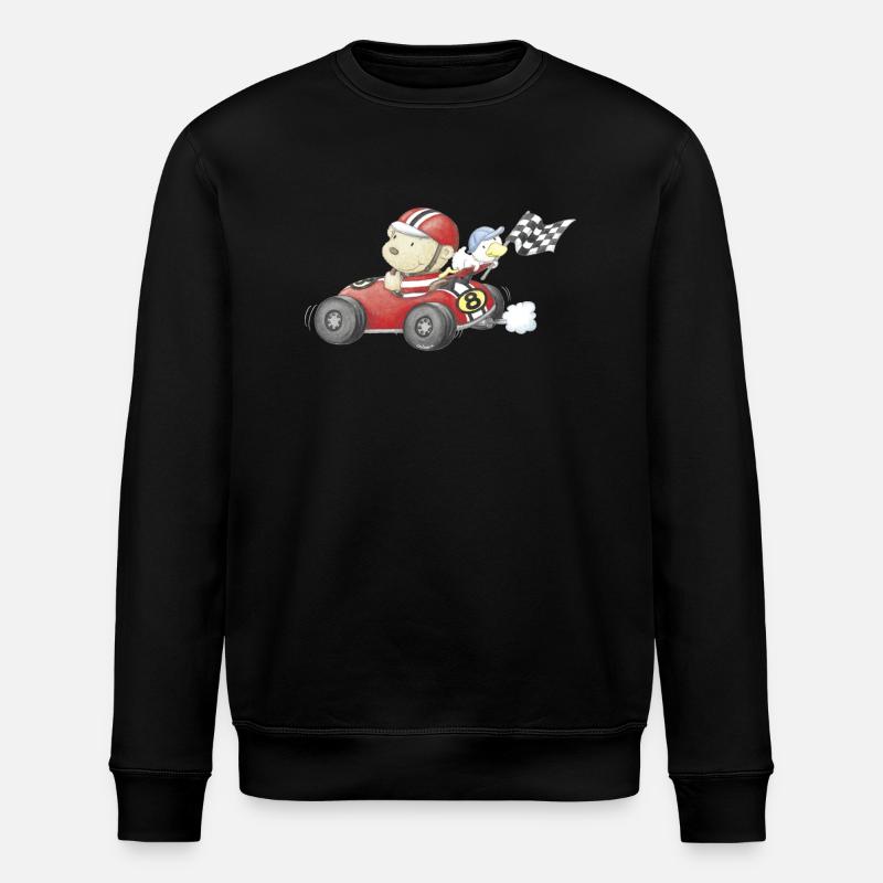 PP_Rennfahrer_01 - Sweat bio ROLLER Stanley/Stella Unisexe - noir