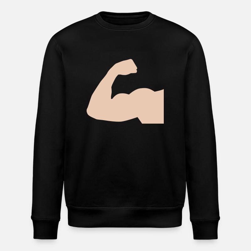 Arm 1 - Stanley/Stella Unisex Bio-Sweatshirt ROLLER - Schwarz