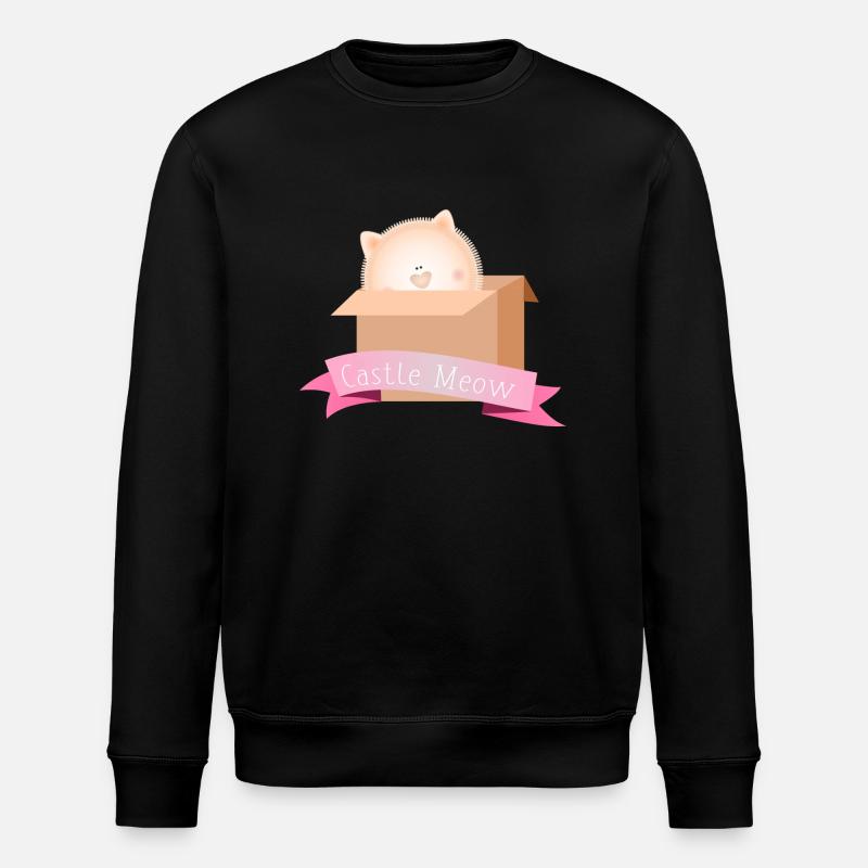 Castle Meow - Sweat bio ROLLER Stanley/Stella Unisexe - noir