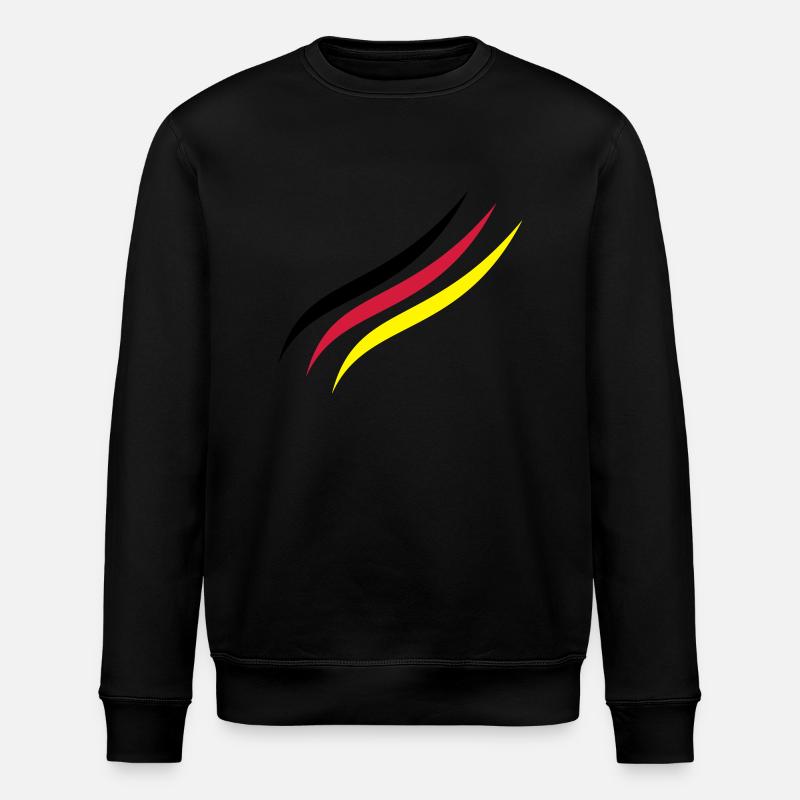 German Line - Stanley/Stella Unisex Bio-Sweatshirt ROLLER - Schwarz