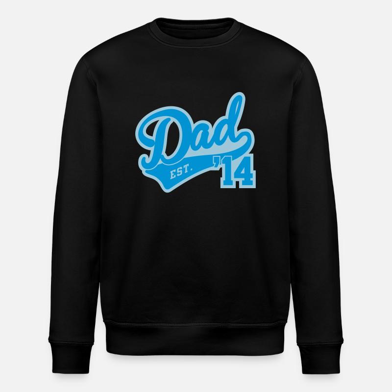 Dad Est. 2014 - Sweat bio ROLLER Stanley/Stella Unisexe - noir