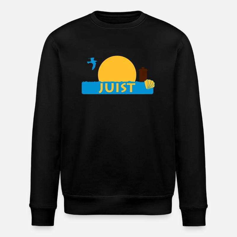Juist - Stanley/Stella Unisex Bio-Sweatshirt ROLLER - Schwarz