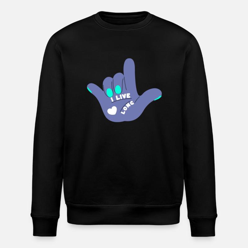 Lignes de vie - Prédiction - Sweat bio ROLLER Stanley/Stella Unisexe - noir