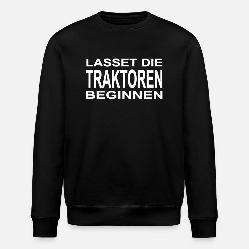 Traktor - Stanley/Stella Unisex Bio-Sweatshirt ROLLER - Schwarz