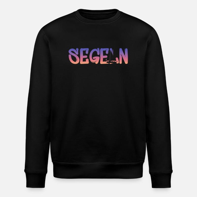Segeln - Stanley/Stella Unisex Bio-Sweatshirt ROLLER - Schwarz
