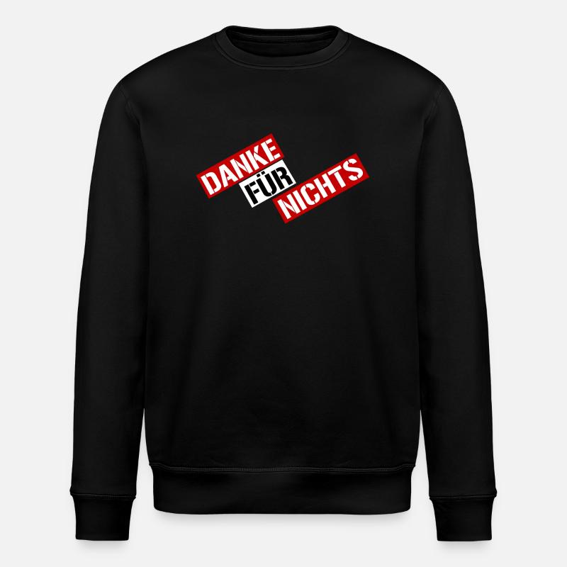 Merci - Sweat bio ROLLER Stanley/Stella Unisexe - noir