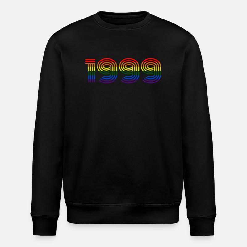 Geboren 1999 - Stanley/Stella Unisex Bio-Sweatshirt ROLLER - Schwarz