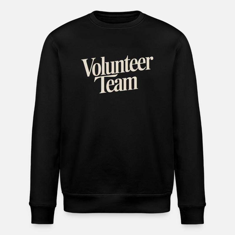 Volunteer Team 12 - Stanley/Stella Unisex Bio-Sweatshirt ROLLER - Schwarz