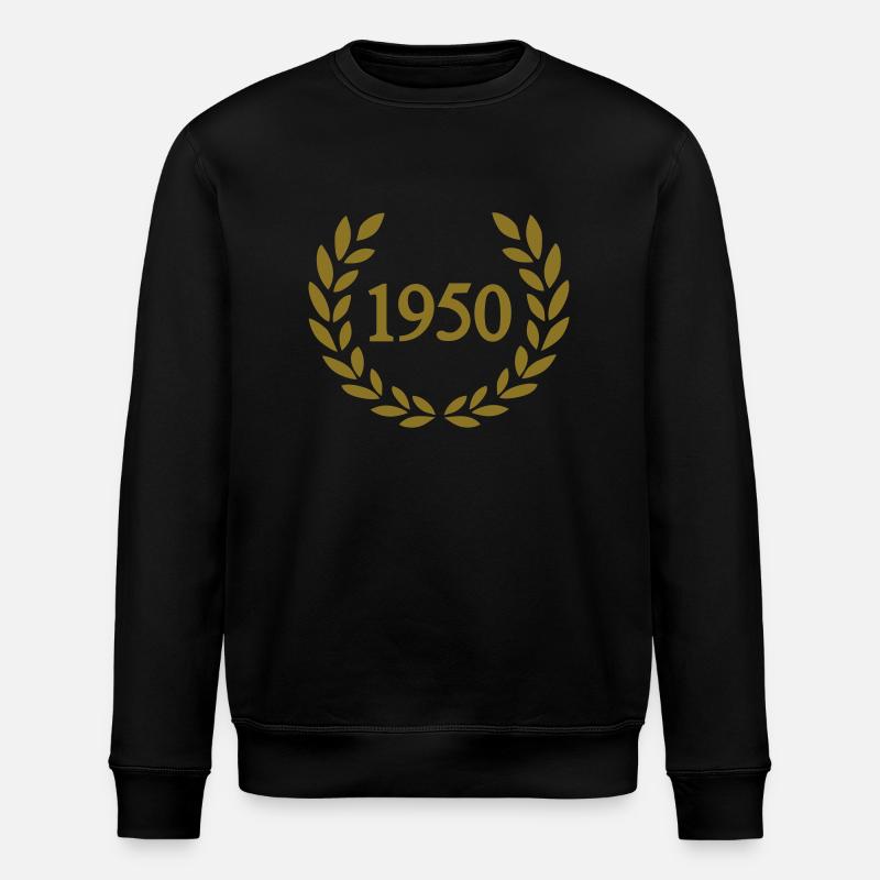 1950 - Stanley/Stella Unisex Bio-Sweatshirt ROLLER - Schwarz