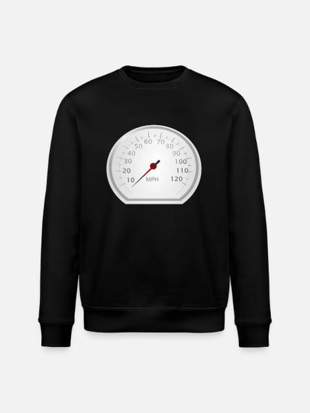 speedometer - Stanley/Stella ROLLER Unisex Organic Sweatshirt - black