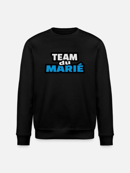 team du marié (vers.16) - Sweat bio ROLLER Stanley/Stella Unisexe - noir