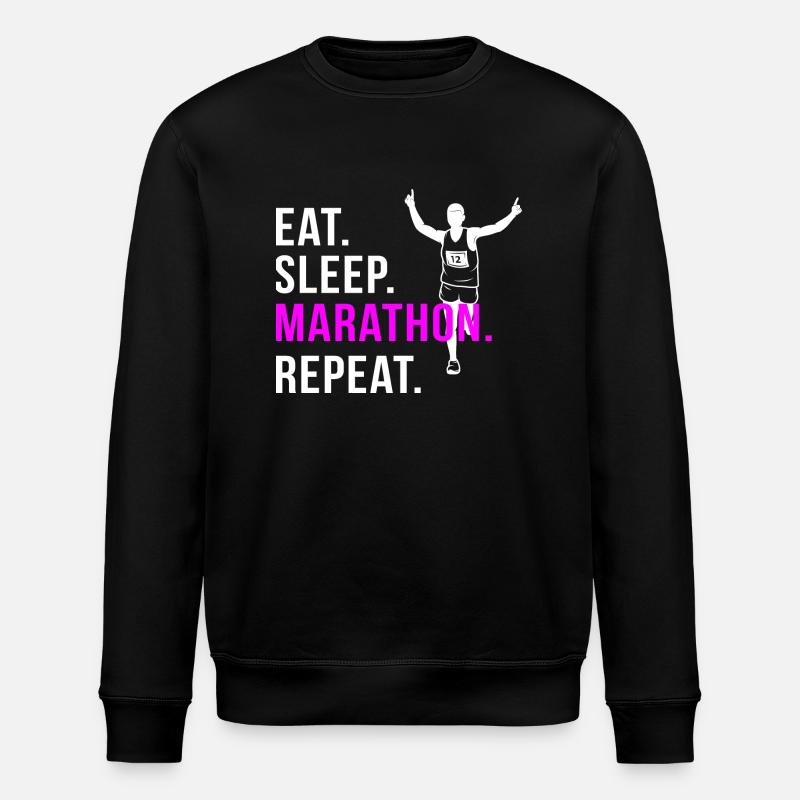 marathon - Sweat bio ROLLER Stanley/Stella Unisexe - noir