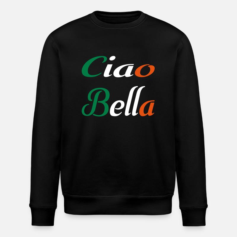 Ciao Bella - Stanley/Stella Unisex Bio-Sweatshirt ROLLER - Schwarz