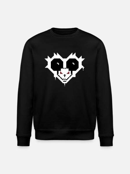 PETSCII M4U5 - Stanley/Stella ROLLER Unisex Organic Sweatshirt - black