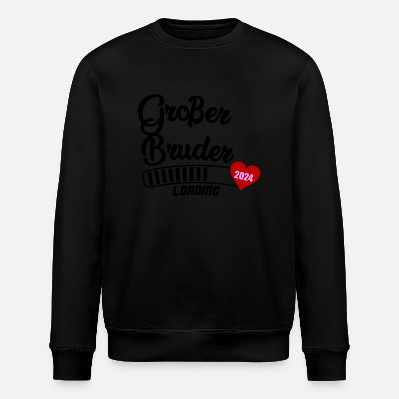 großer bruder loading 2024 - Stanley/Stella Unisex Bio-Sweatshirt ROLLER - Schwarz