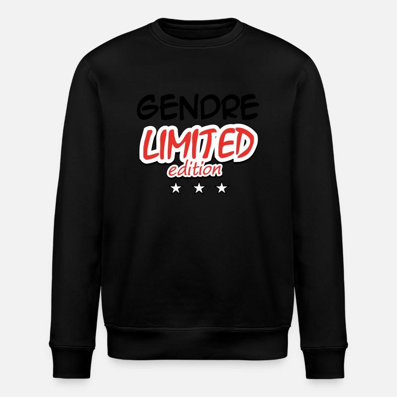 GENDRE LIMITED EDITION - Stanley/Stella ROLLER Unisex Organic Sweatshirt - black