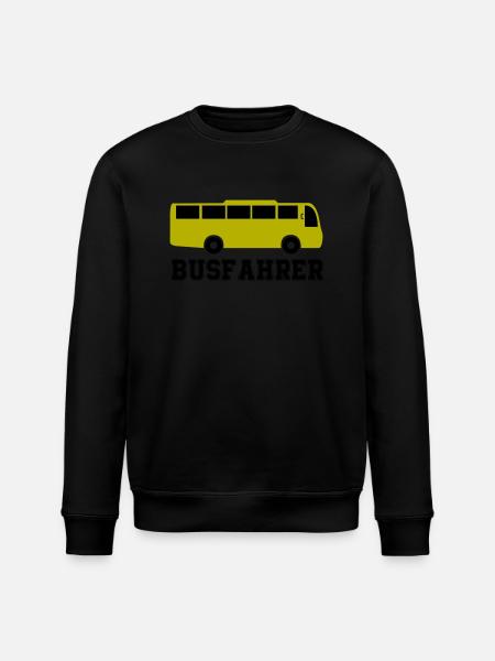 Bus Bus Driver - Stanley/Stella ROLLER Unisex Organic Sweatshirt - black