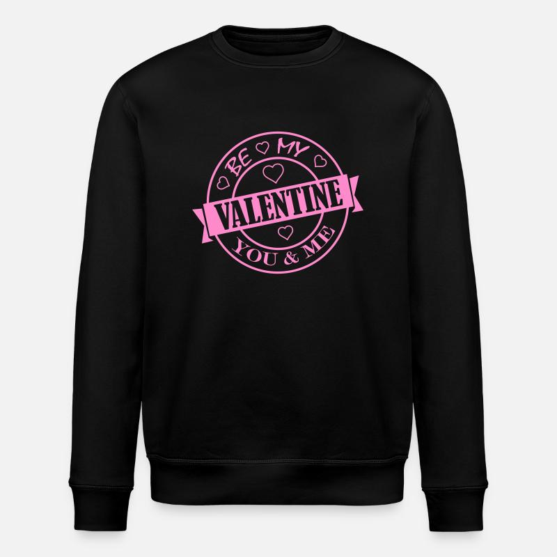 Saint-Valentin 001 - Sweat bio ROLLER Stanley/Stella Unisexe - noir